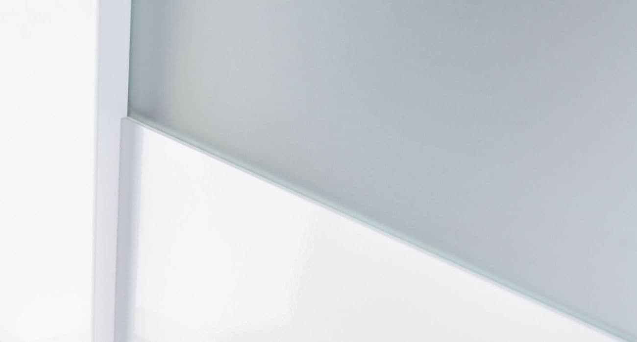 MIRELLA VETRO BIANCO NOBLE BARN BELLDINNI MODERN INTERIOR DOOR - 6