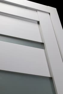 MIRELLA VETRO BIANCO NOBLE BARN BELLDINNI MODERN INTERIOR DOOR - 2