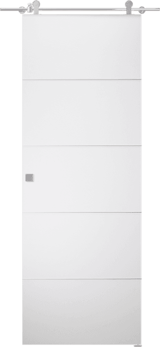 ARVIKA POLAR WHITE BARN BELLDINNI MODERN INTERIOR DOOR